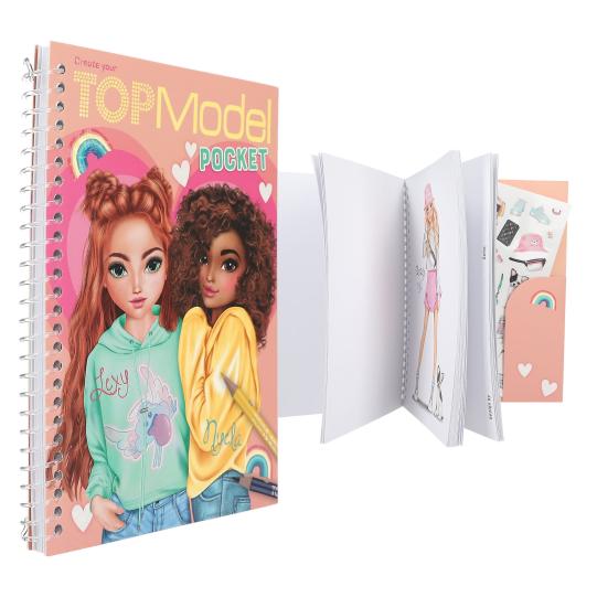 TOPModel - Pocket Colouring Book