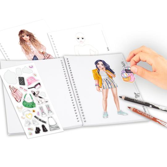 TOPModel - Pocket Colouring Book
