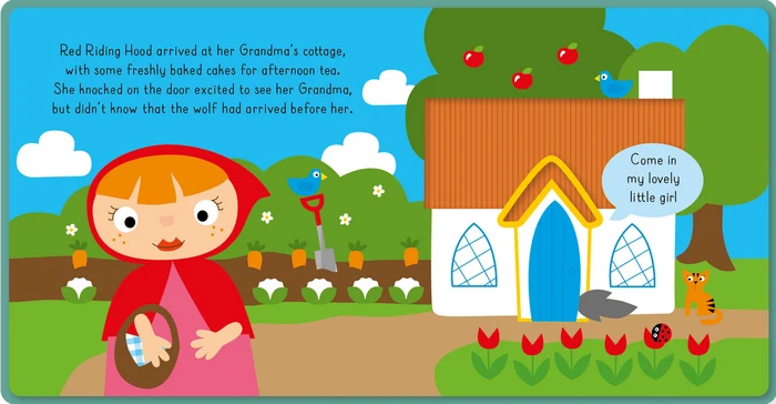 Touchy Feely Little Red Riding Hood Book