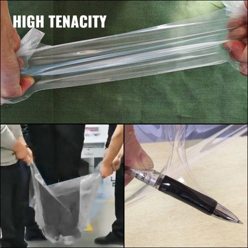 VEVOR 12x25 ft Greenhouse Polyethylene Film Plastic Cover for Gardening Use