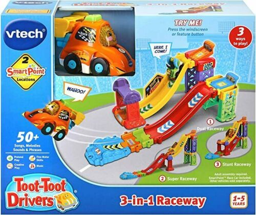 Vtech - Toot Toot 3 in 1 Raceway