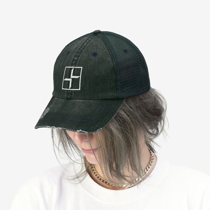 V+V Rugged Trucker Hat - Voice and Video Sales