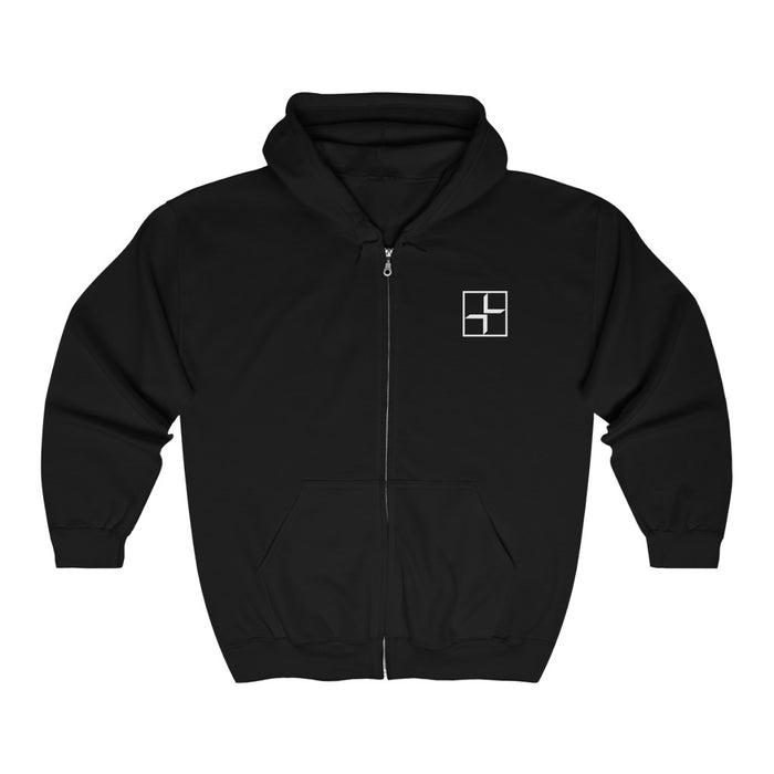 V+V Zipped Hoodie - Voice and Video Sales