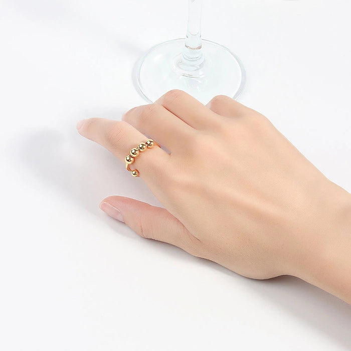 Willow + Wren Adjustable Anxiety Ring