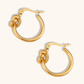 Willow + Wren Harbor Knot Hoops