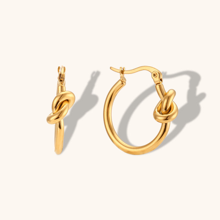 Willow + Wren Harbor Knot Hoops