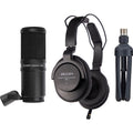 Zoom ZDM-1 Podcast Mic Pack with Headphones, Windscreen, XLR, and Tabletop Stand - Voice and Video Sales